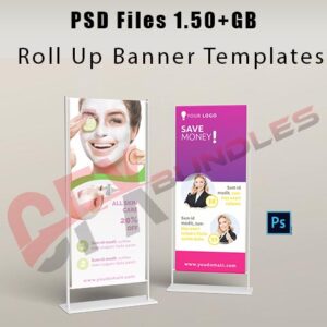 1.50+GB Roll Up Banner Templates Mega Bundle In PSD Files