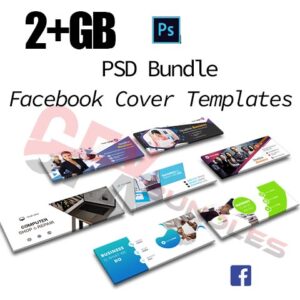 2+GB Facebook Cover Templates Mega Bundle In PSD Files